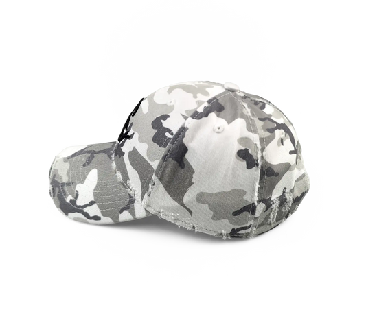 HUNTER CAP WHITE CAMO