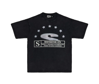 7STARS TEE (WASHED BLACK)