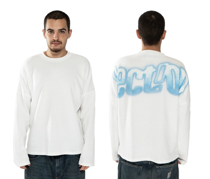 MELTED LOGO LIGHTWEIGHT THERMAL (WHITE)