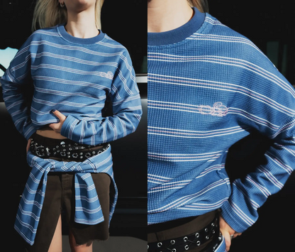MINI SCRIPT PRINTED STRIPE THERMAL