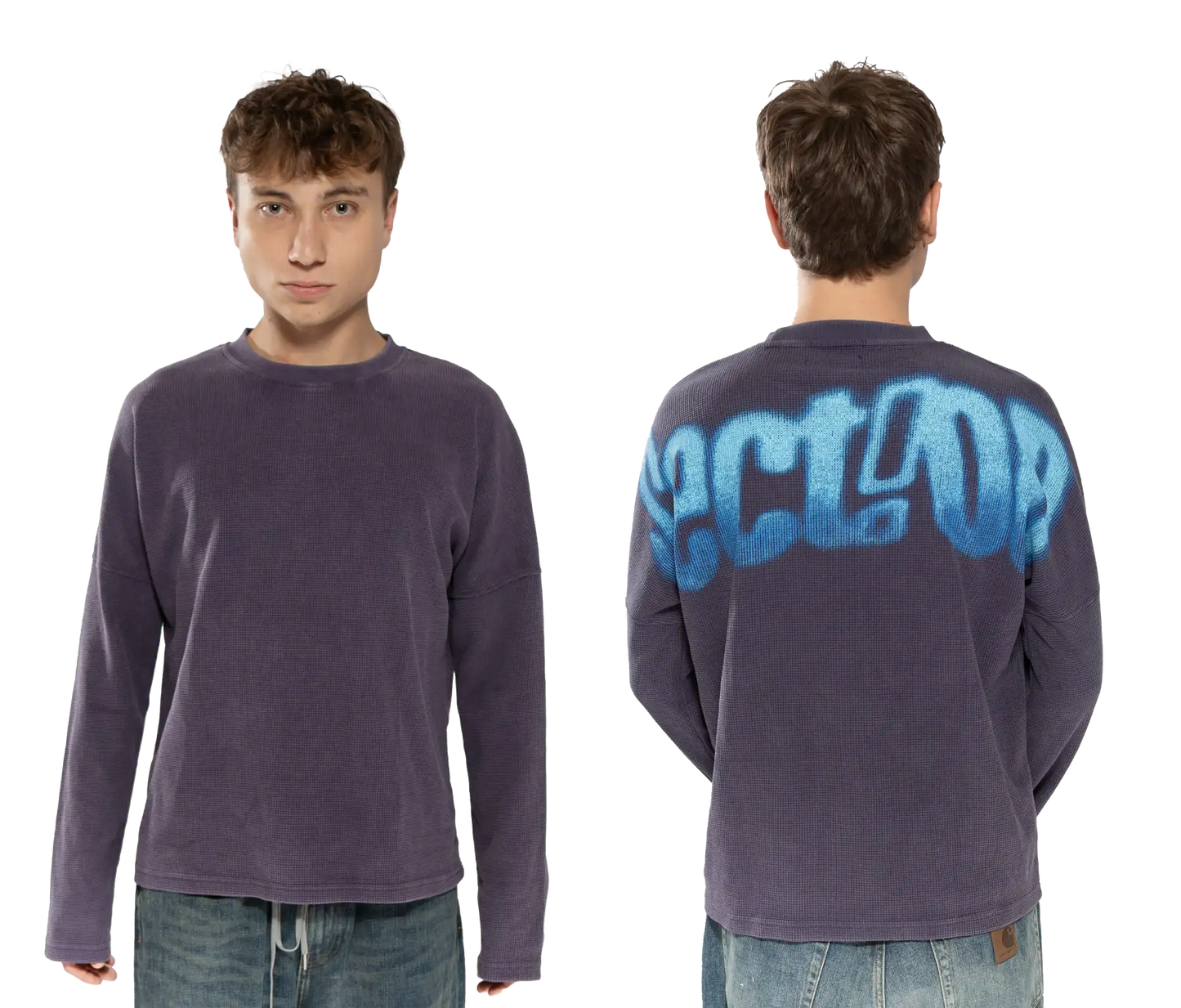 MELTED LOGO LIGHTWEIGHT THERMAL (DEEP PURPLE)