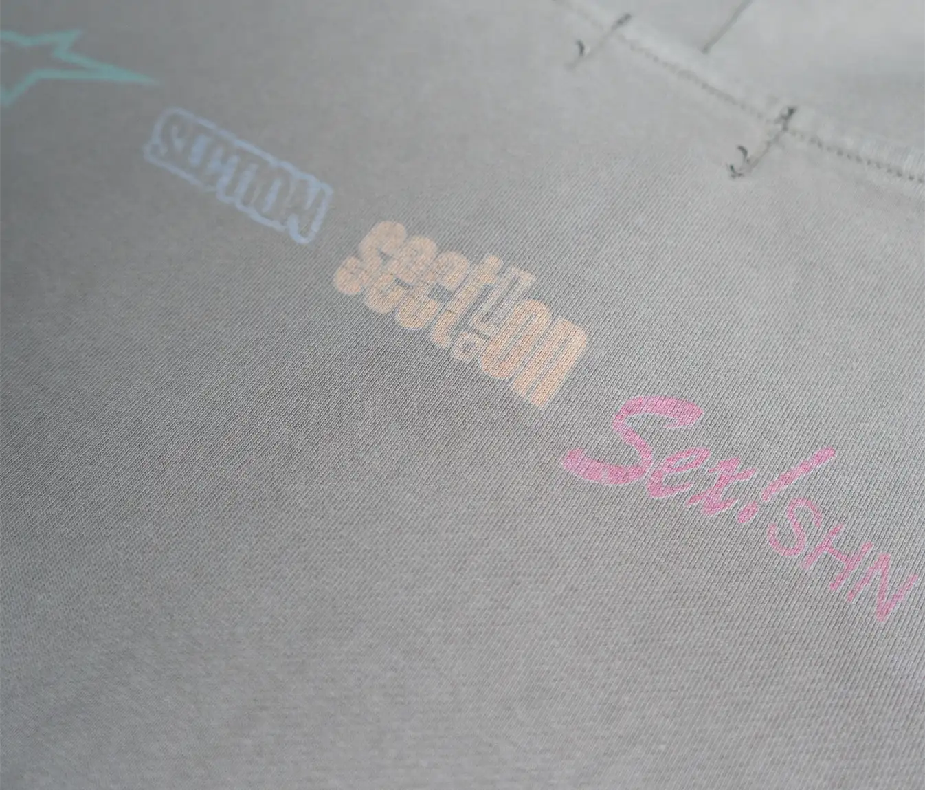 CELEBRATION ZIP-UP (WASHED GREY)