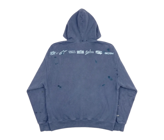 CELEBRATION ZIP-UP (WASHED BLUE)