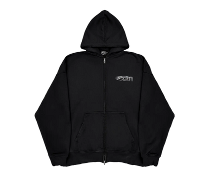 EVERYDAY METAL ZIP-UP BLACK
