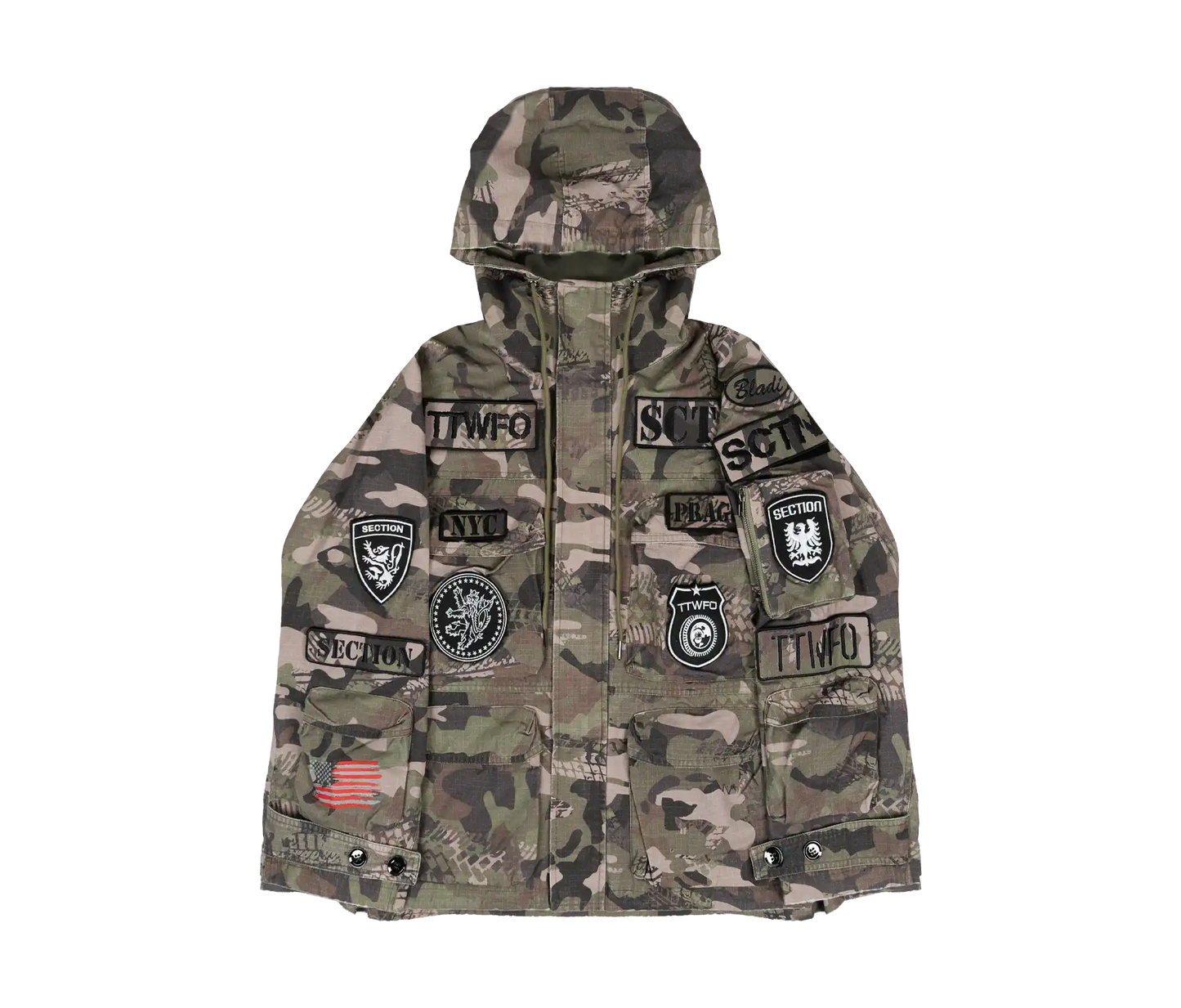 TIRE CAMO RIPSTOP JACKET