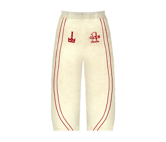 CROWNED SWEATPANTS CREAM
