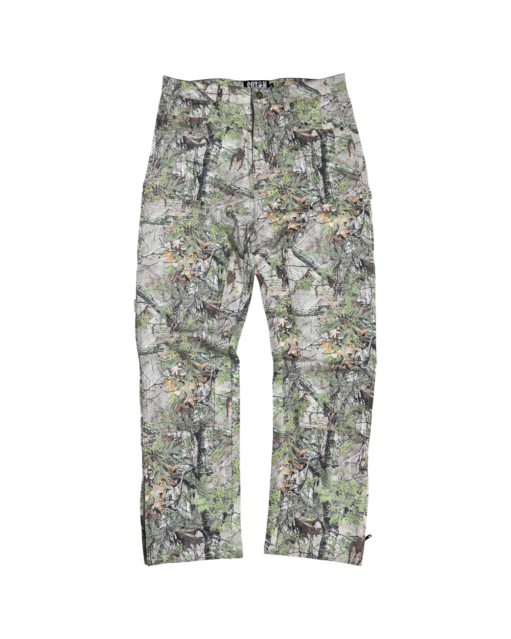 DOUBLE KNEE CAMO PANTS