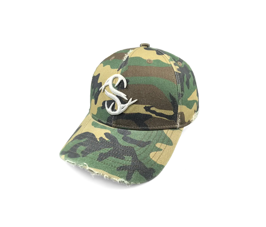 HUNTER CAP WOODLAND CAMO