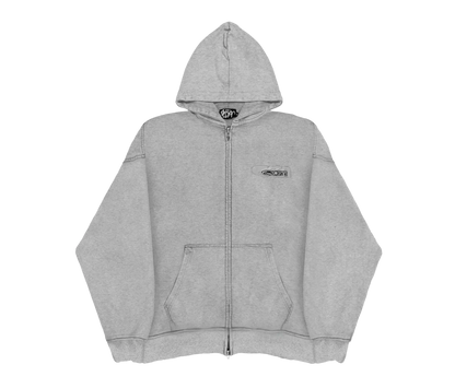 EVERYDAY METAL ZIP-UP GREY