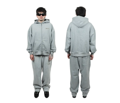 EVERYDAY METAL ZIP-UP GREY