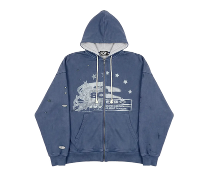 CELEBRATION ZIP-UP (WASHED BLUE)