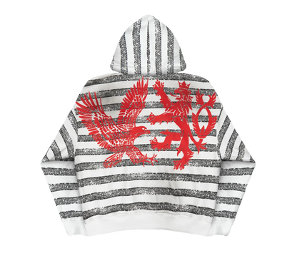 TIRE STRIPE ZIP-UP
