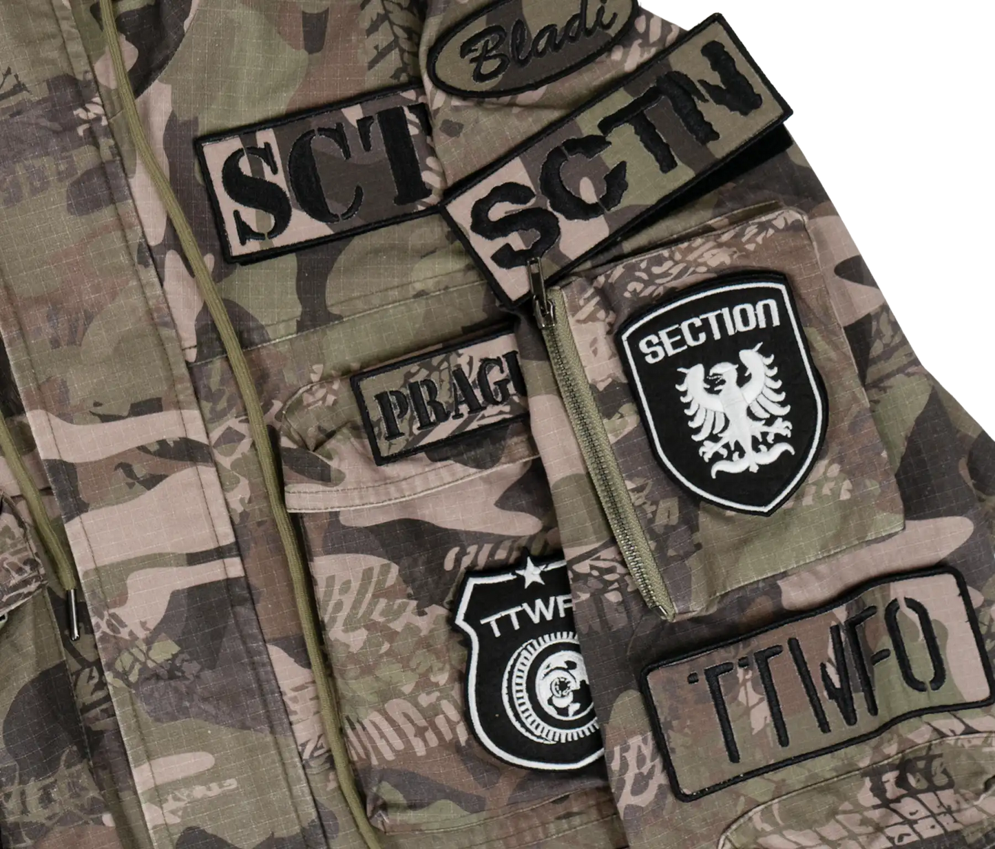 TIRE CAMO RIPSTOP JACKET