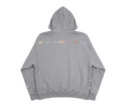 CELEBRATION ZIP-UP (WASHED GREY)