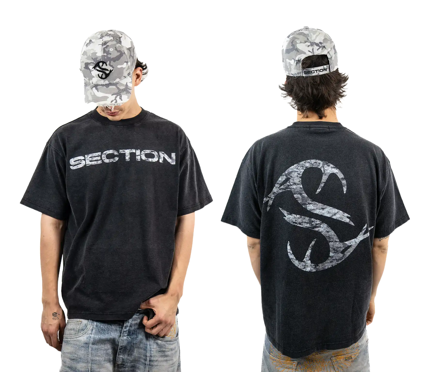 HUNTER WHITE CAMO TEE