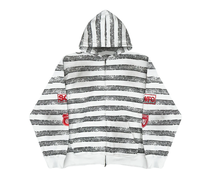 TIRE STRIPE ZIP-UP