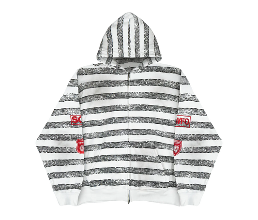 TIRE STRIPE ZIP-UP