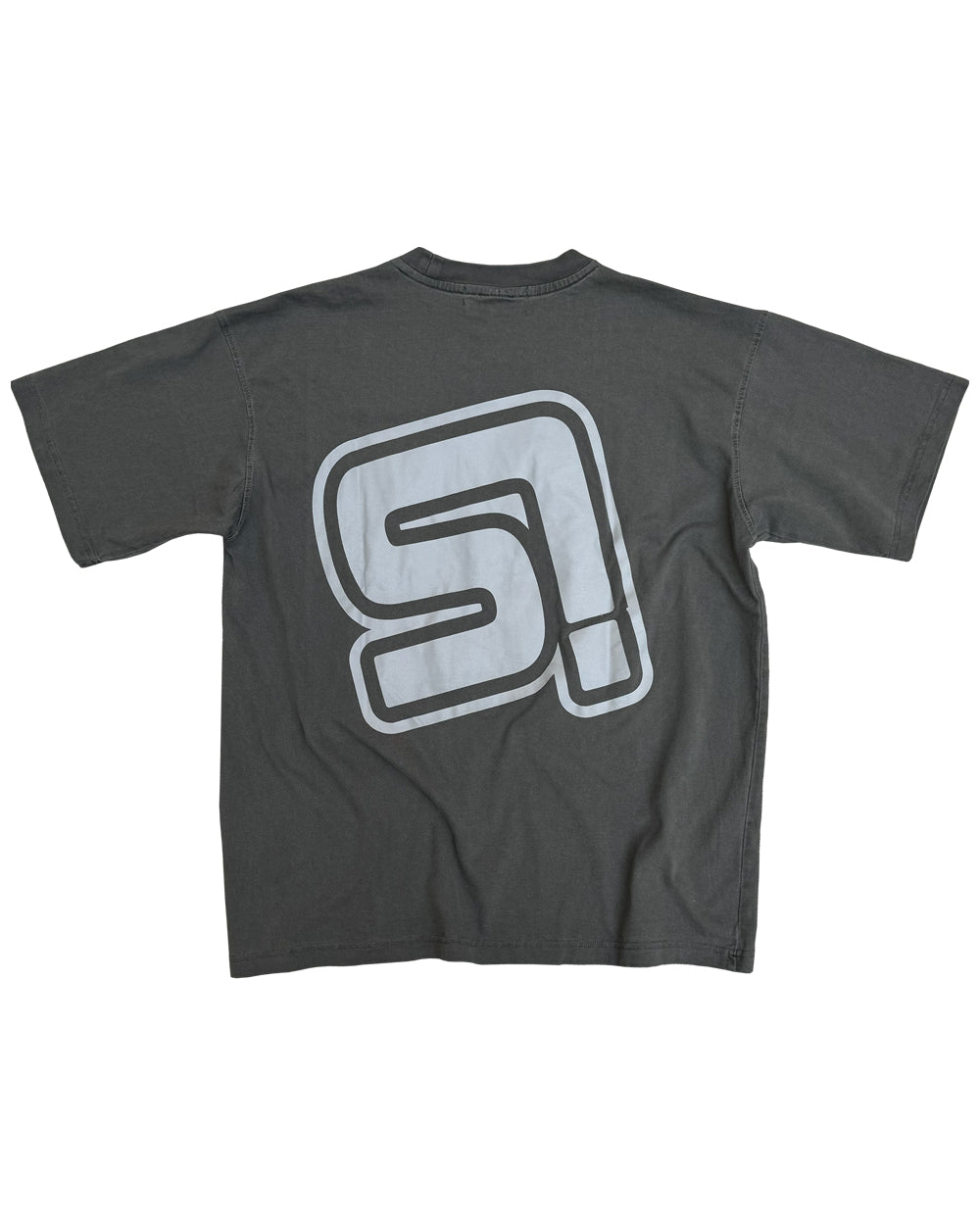 S! LOGO TEE WASHED GREY