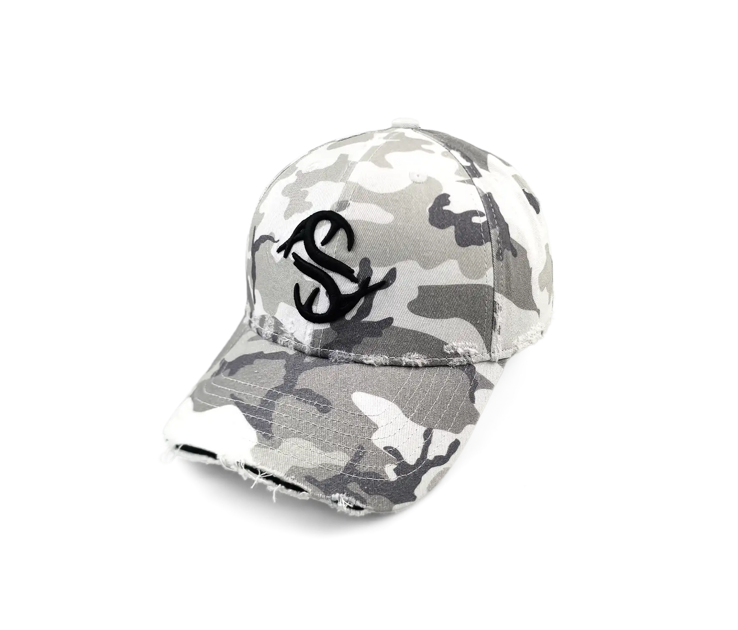 HUNTER CAP WHITE CAMO