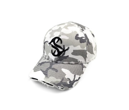 HUNTER CAP WHITE CAMO