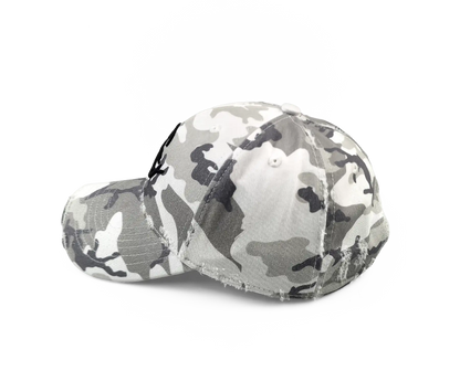 HUNTER CAP WHITE CAMO