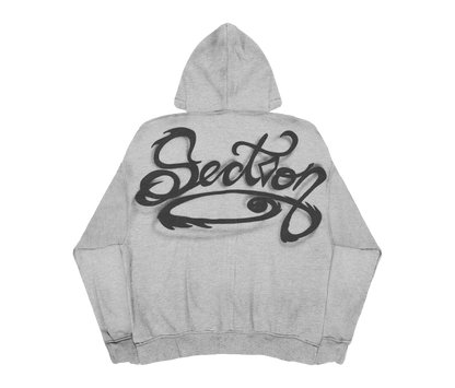 WAFFLE SCRIPT ZIP-UP