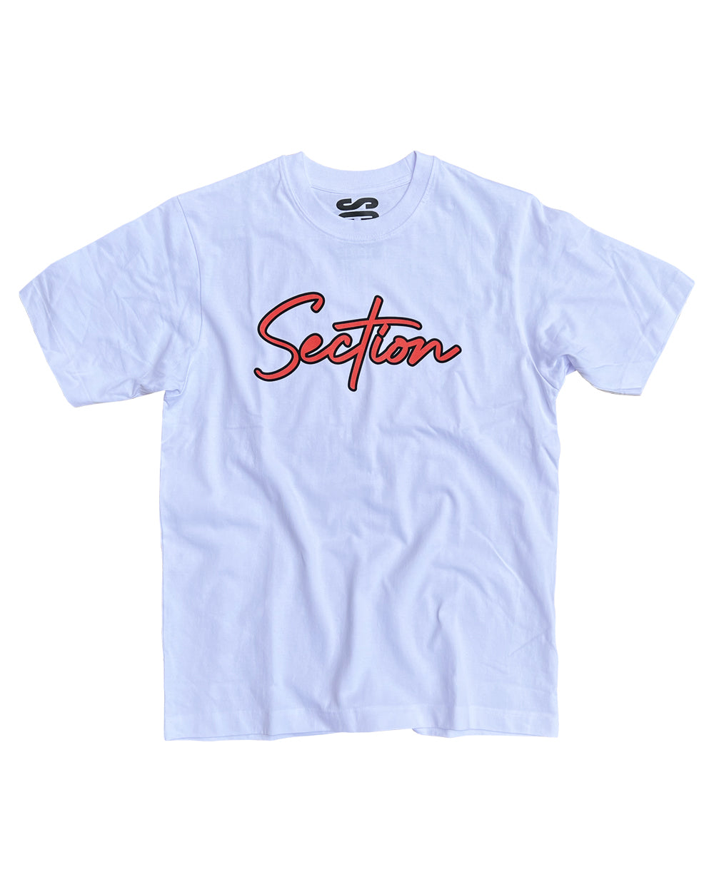 sect!on x AW Tee White