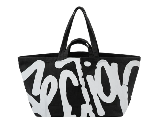 OVERSIZED SCRIPT TOTE BAG