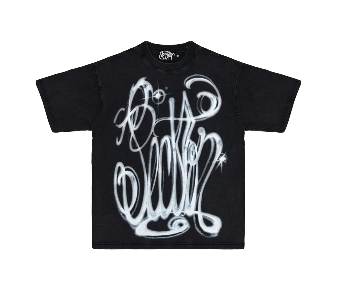 WIDE SCRIPT TEE