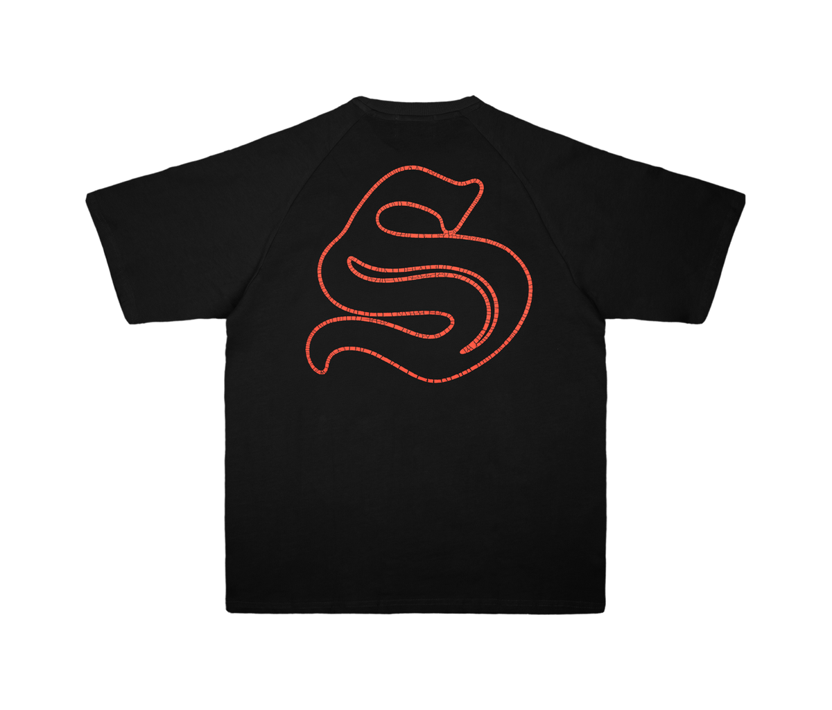 UNIVERSITY RAGLAN TEE (BLACK)