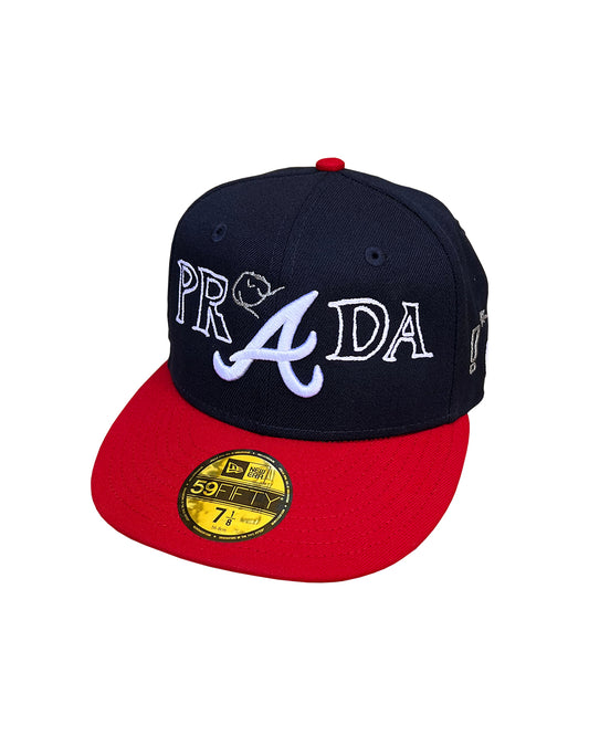 New Era Atlanta Braves by sect!on x casablankaa__ (Navy)