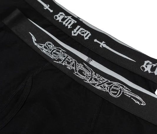 PRESSURE/SWORD LOGO BOXERS (2PACK)
