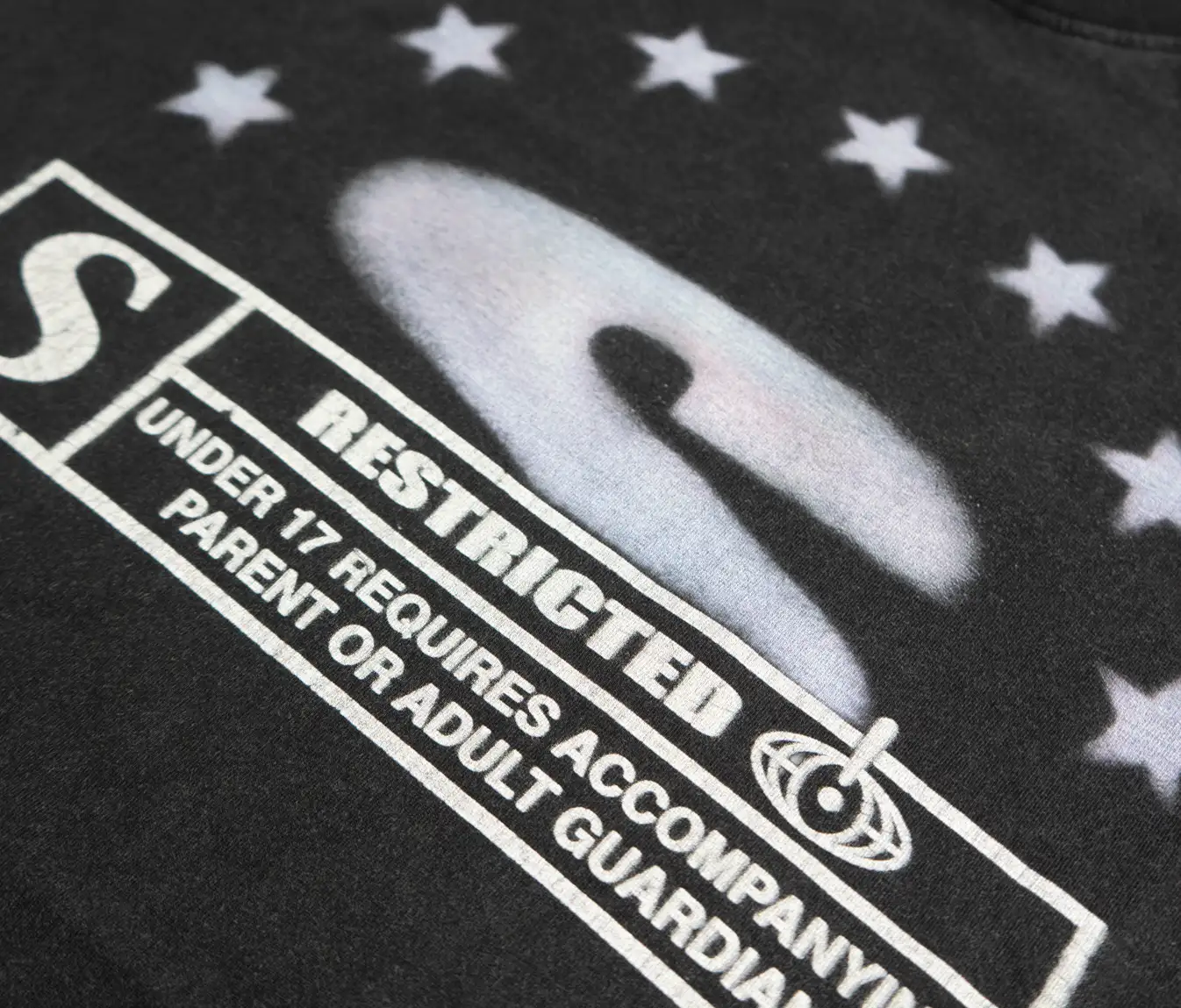 7STARS TEE (WASHED BLACK)