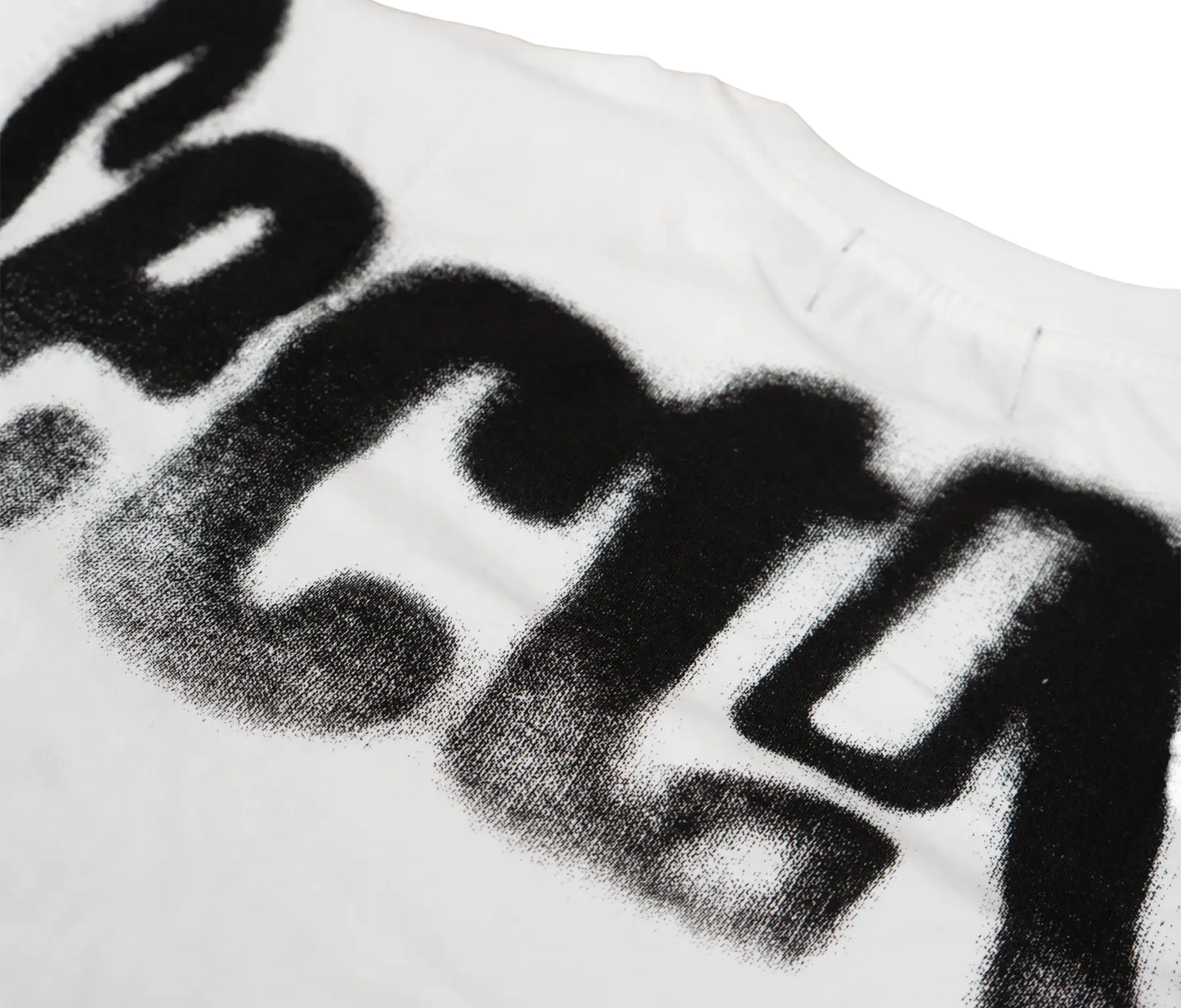 MELTED LOGO TEE (WHITE)