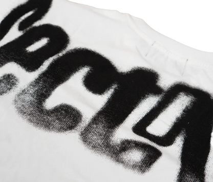 MELTED LOGO TEE (WHITE)
