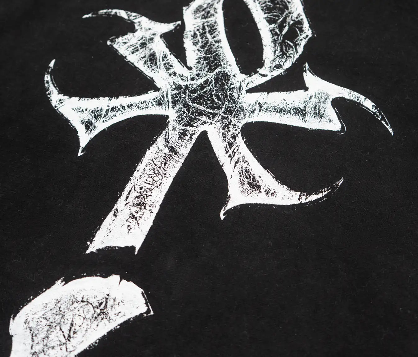 SWORD LOGO ZIP-UP (WASHED BLACK)