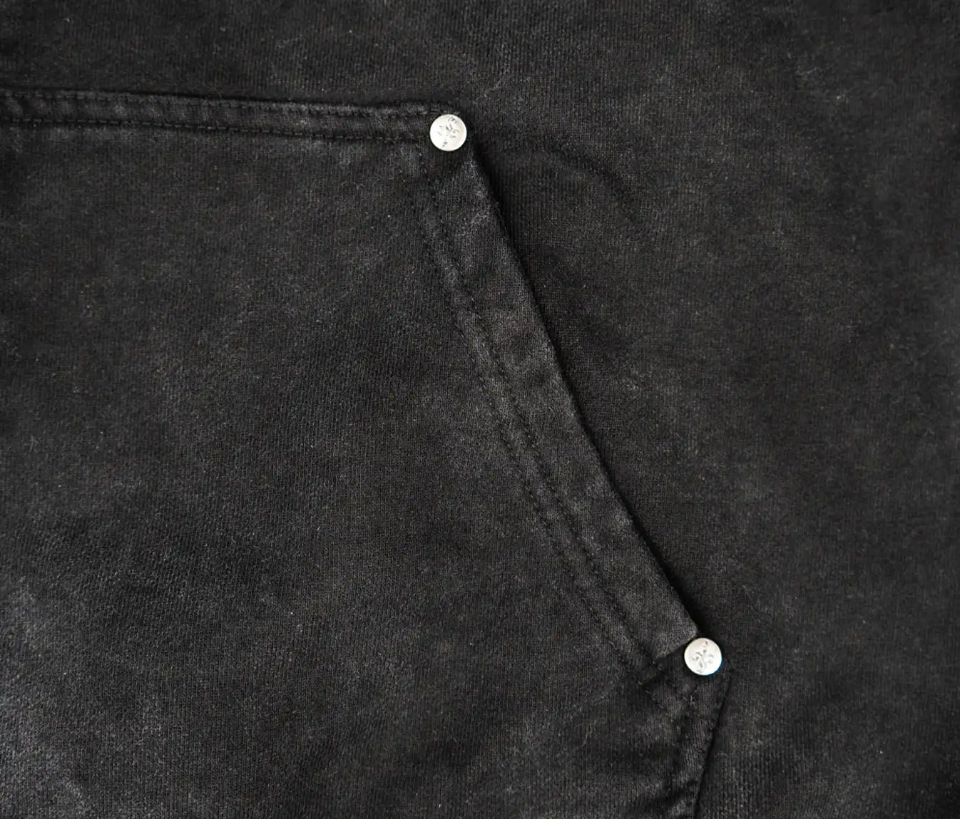 SWORD LOGO ZIP-UP (WASHED BLACK)