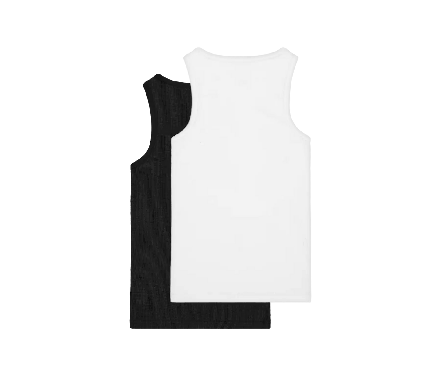 SCTN LOGO TANKTOP BLACK/WHITE