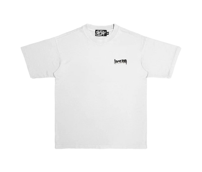 MELTED LOGO TEE (WHITE)