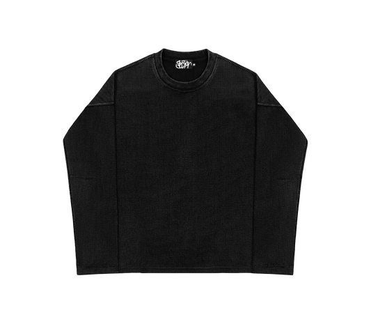 MELTED LOGO LIGHTWEIGHT  THERMAL (WASHED BLACK)