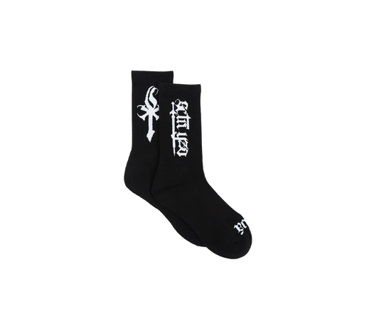 SWORD LOGO SOCKS (BLACK)