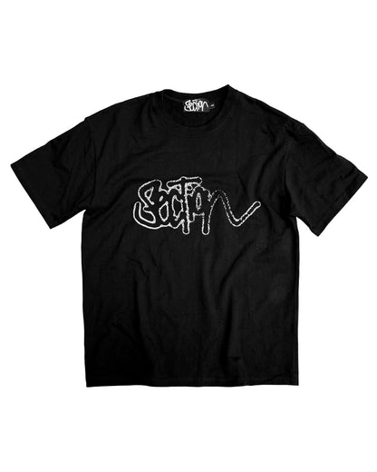 Script Logo Tee (Black)