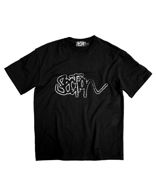 Script Logo Tee (Black)