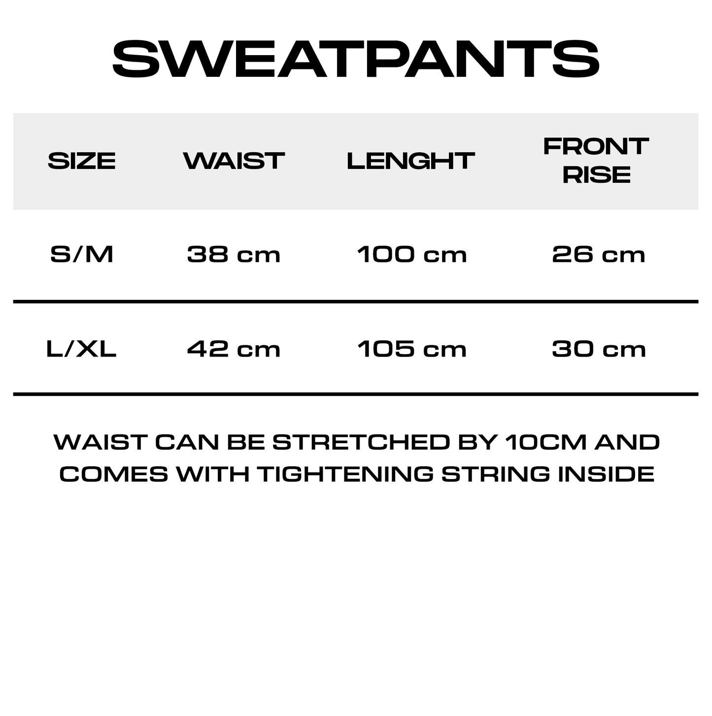 SCRIPT SWEATPANTS by Lexx