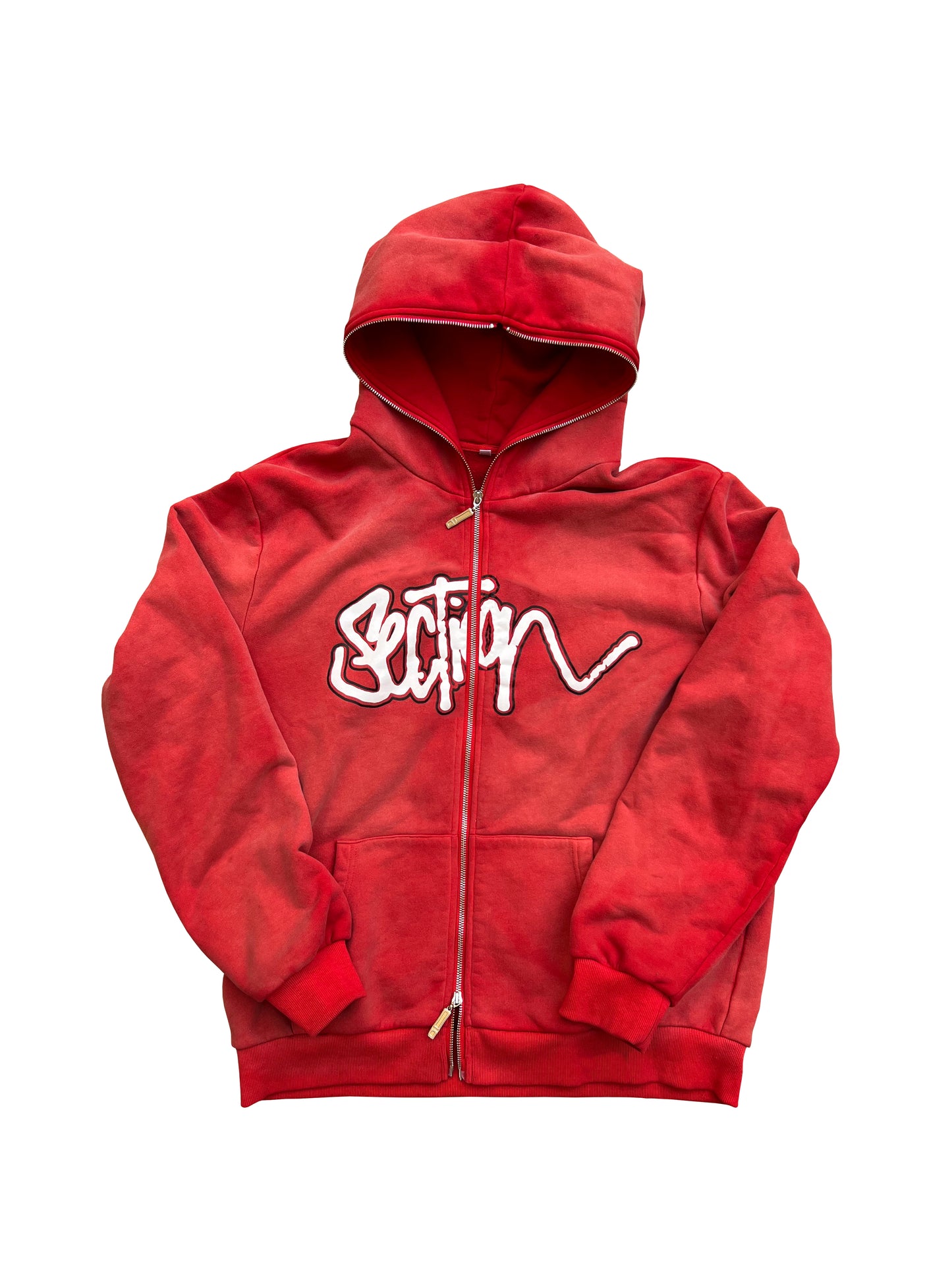 Script Logo Full-Zip Hoodie (Sunburnt)