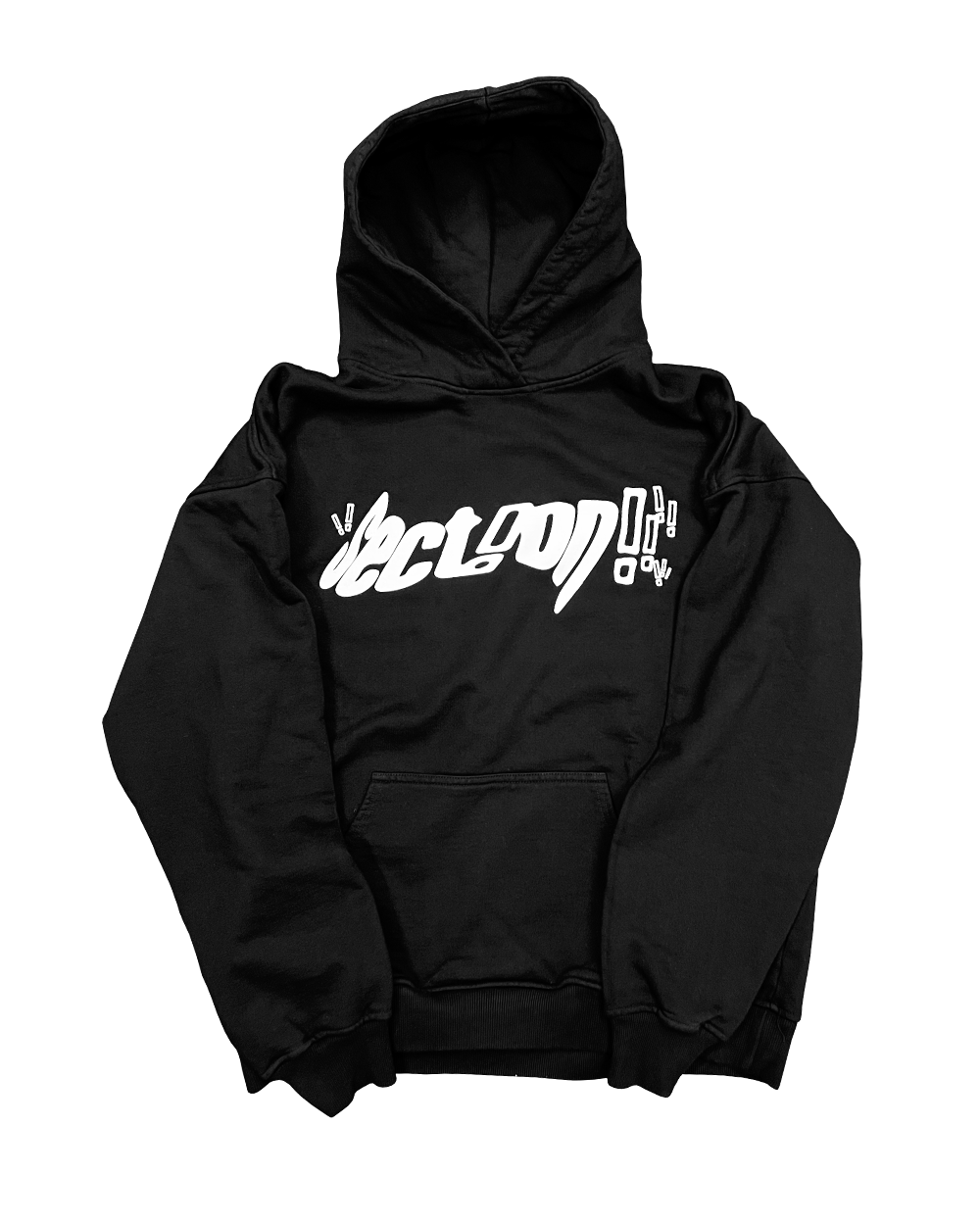 Melted Hoodie (Black)