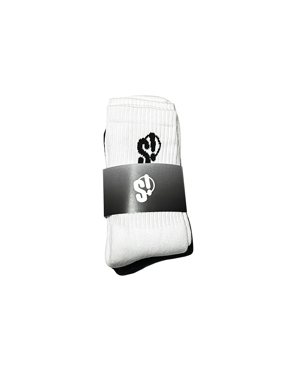 eS!sentials Socks 2-Pack (Black & White)