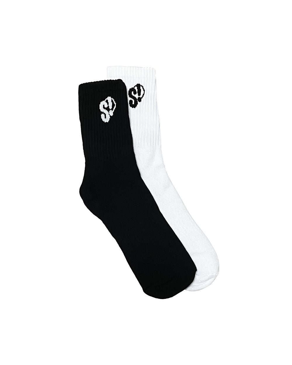 eS!sentials Socks 2-Pack (Black & White)