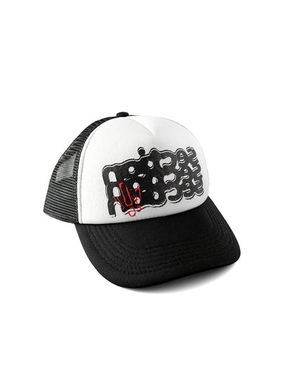 InMotion Trucker Hat (Black/White)