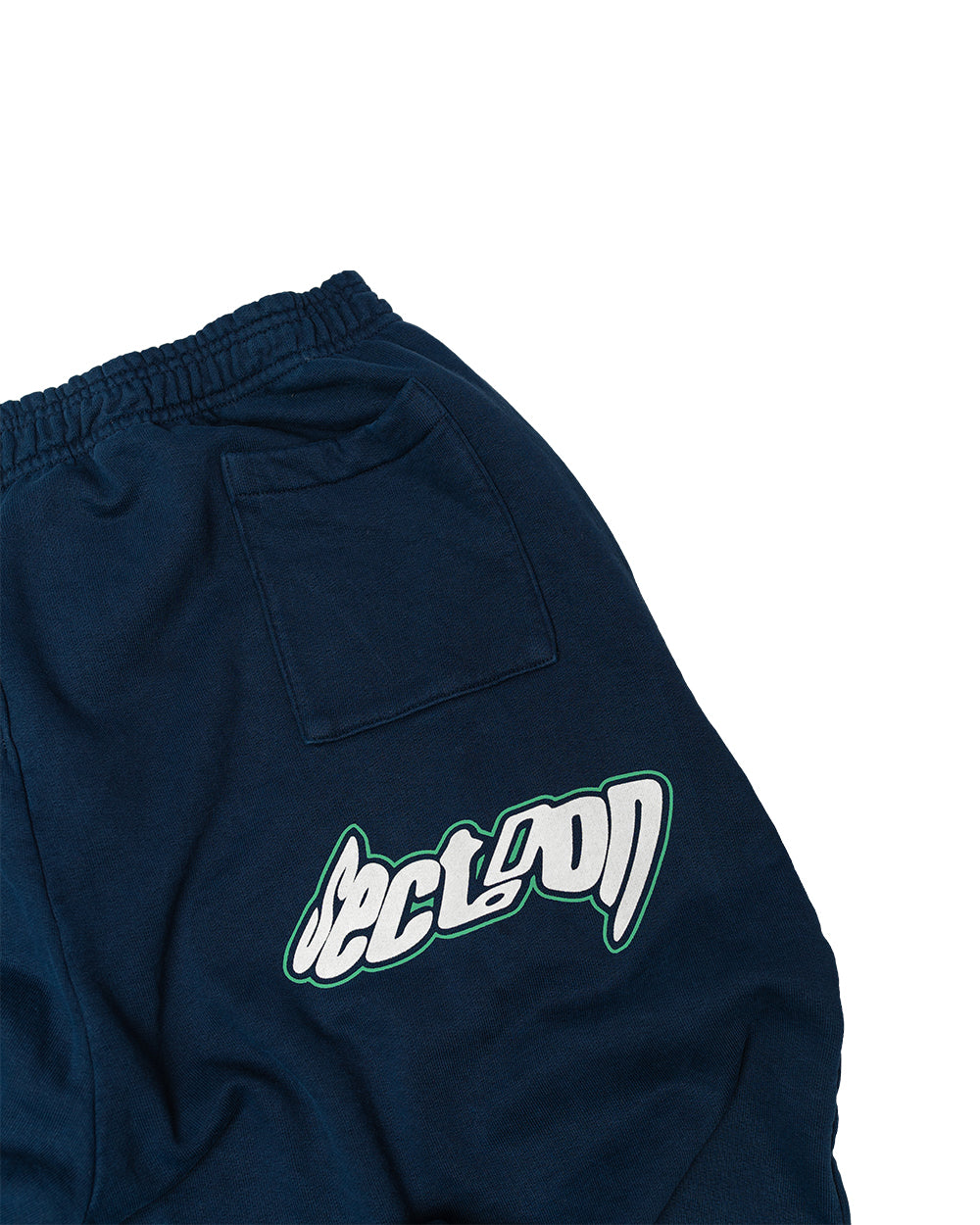 Melted Outline Logo Sweatpants (Navy)